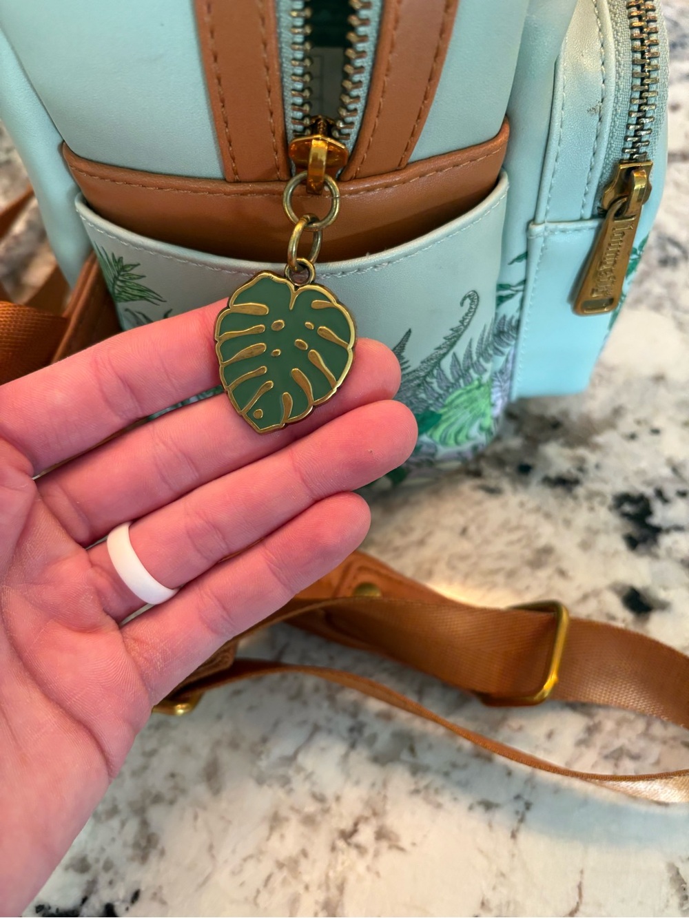 Loungefly x Disney The Lion King Mint Mini Backpack - Picture 7 of 8
